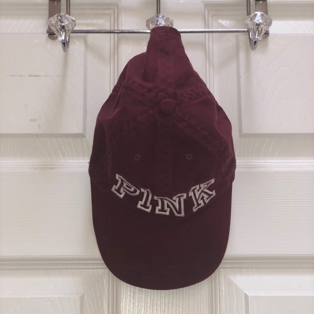 Burgundy “PINK” hat